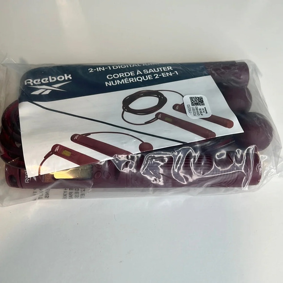 Reebok 2-in-1 Smart Digital Weighted Jump Rope.‎ NIB. - Picture 2 of 6